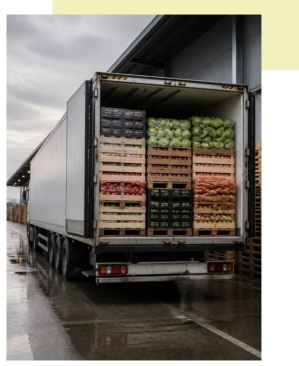 Перевозка плодоовощной продукции в Владимира по цене от 5188 р. | Агросервис-Вдм